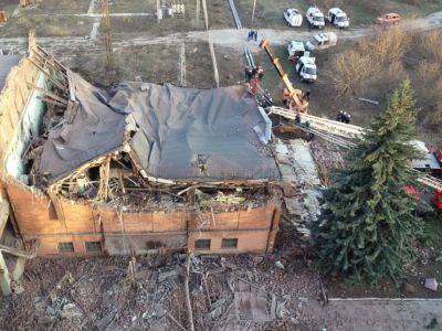 В Тамбове обрушилось здание диспетчерской работающей ТЭЦ
