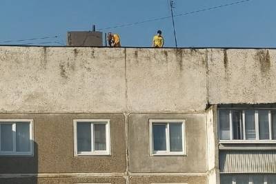 В Ивановской области четыре подростка устроили рандеву на крыше высотки