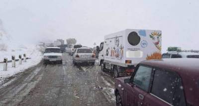 В Армении есть закрытые дороги, в ряде областей идет снег – МЧС