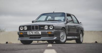 В Великобритании культовый BMW M3 серии E30 продали за 2 млн гривен (видео)