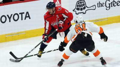 Два очка Овечкина помогли «Вашингтону» разгромить «Филадельфию» в НХЛ
