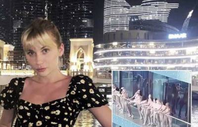 Участница "голой" фотосессии в Дубае вышла на связь после приезда в Украину