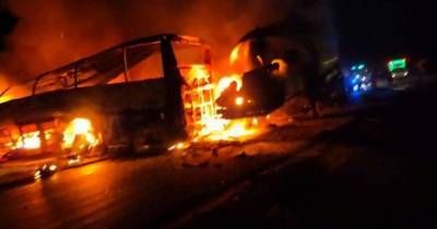 В Египте 20 человек сгорели заживо (фото, видео)