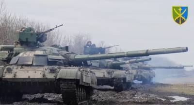ВСУ тренировались отбивать танковый прорыв у Крыма