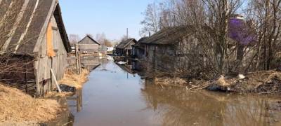 Улица превратилась в реку в поселке Карелии (ФОТО)