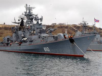 Корабли Черноморского флота вышли на стрельбы в море, куда должны прийти эсминцы США