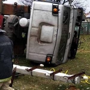 В Черниговской области погиб водитель крана. Фото
