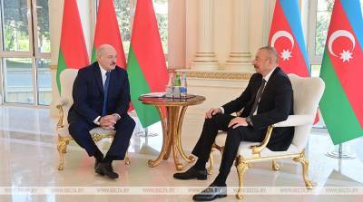 Лукашенко: помешать сотрудничеству Беларуси и Азербайджана не может ни одна пандемия