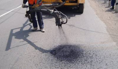 В Ульяновске начали ремонтировать дороги струйно-инъекционным методом