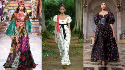 Цветочные платья – тренд этого сезона: на какие фасоны нужно обратить внимание