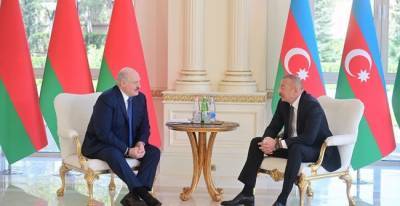 Лукашенко предложил Алиеву расширить сотрудничество в нефтяной сфере