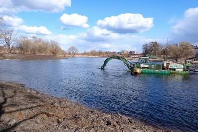 В Тверской области расчищают реку Кимрку