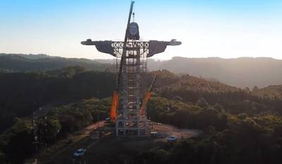 Новую статую Христа строят в Бразилии