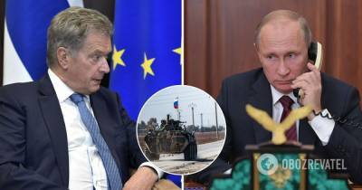 Агрессия России: Сауле Ниинисте заявил Путину об обеспокоенности из-за Украины