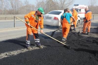 На Северной окружной дороге в Рязани завершили ямочный ремонт