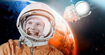 Гагарин — "украинец", полет в космос — "заслуга американцев"