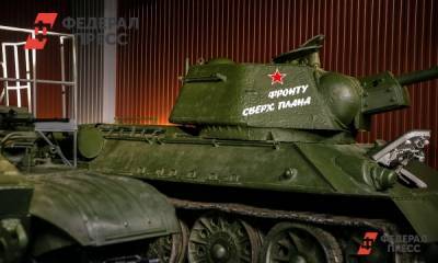 В Сургут привезли танк Т-34, участвовавший в боях Великой Отечественной