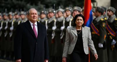 Президент Армении Армен Саркисян на грузинском языке сообщил, что едет в Грузию