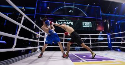 Ultimate Boxing Night: спарринг-партнер Александра Усика дебютировал нокаутом на профессиональном ринге (18 фото)