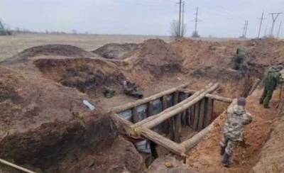 «Военкор ДНР» показал новые опорные пункты террористов под Ясиноватой: «Строительство идет полным ходом»