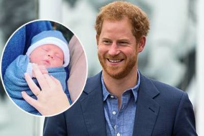 Принц Гарри познакомился с двухмесячным сыном своей кузины принцессы Евгении
