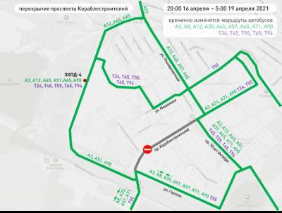 Несколько автобусов изменят маршруты из-за ремонта труб в Сормове