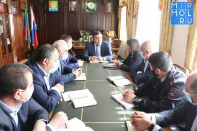 В администрации Магарамкентского района обсудили вопросы улучшения жизни населения