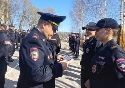 В Рязанской области проверили готовность полицейских к переходу на летнюю форму одежды