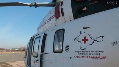 Санавиация заработала в Севастополе: медики впервые эвакуировали пациента вертолетом