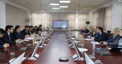 Замминистра экономического развития и торговли Таджикистана встретился с делегацией предпринимателей Санкт-Петербурга
