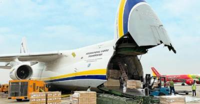 Украинский грузовой лайнер перевез из Азии в США 80 тонн автозапчастей