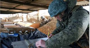 Учения морских пехотинцев прошли в Дагестане
