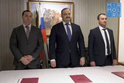 Подписано соглашение о совместных мерах по развитию Дербента