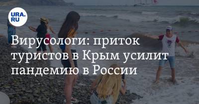 Вирусологи: приток туристов в Крым усилит пандемию в России