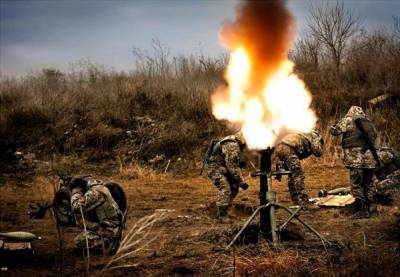 Киев не испугался: Украинские миномёты бьют по окраинам Донецка