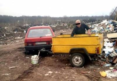 "А тебя я зарублю и зарою»: житель Золотоноши выбрасывал мусор на полигоне