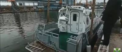 В Одесской области спущены на воду катера Морской охраны