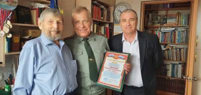 Сахалинский ветеран Николай Наумов отмечает 102-летие