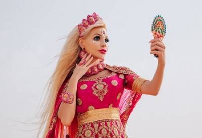 Съемки клипа Русской Барби Тани Тузовой в Дубае на свою песню Я Живая завершены