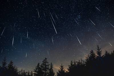 Ивановцы могут полюбоваться метеорами в ночном небе