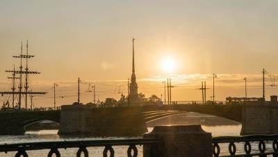 Скандинавский антициклон обеспечит Петербургу солнечный день
