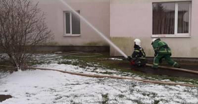 На Прикарпатье горела "коронавирусная" больница, эвакуировали почти 40 человек (ФОТО, ВИДЕО)