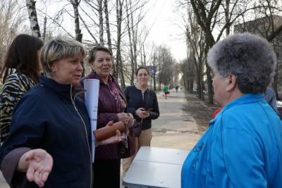 Тамбовчане обсудили проект благоустройства территории на бульваре Энтузиастов