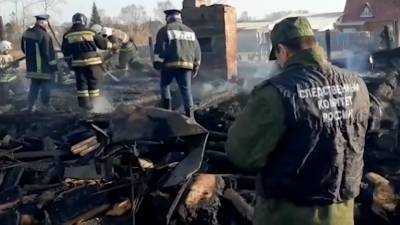 Погибли пятеро детей: возбуждено уголовное дело после пожара в частном доме на Урале