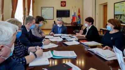 Ильдар Гилязов встретился с с руководством комитета по труду и занятости населения Ленобласти