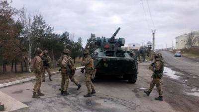 СБУ начала анти-террористические учения на границе с Крымом