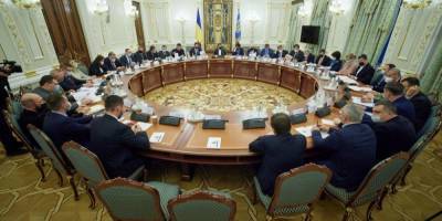 Заседание СНБО: сегодня в секретном режиме обсудят обострение на Донбассе