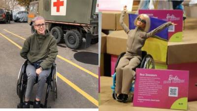 Известный волонтер Яна Зинкевич стала моделью для куклы Barbie: впечатляющие фото