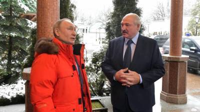 В Кремле раскрыли темы переговоров Путина и Лукашенко