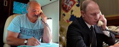 Владимир Путин и Александр Лукашенко провели телефонную беседу